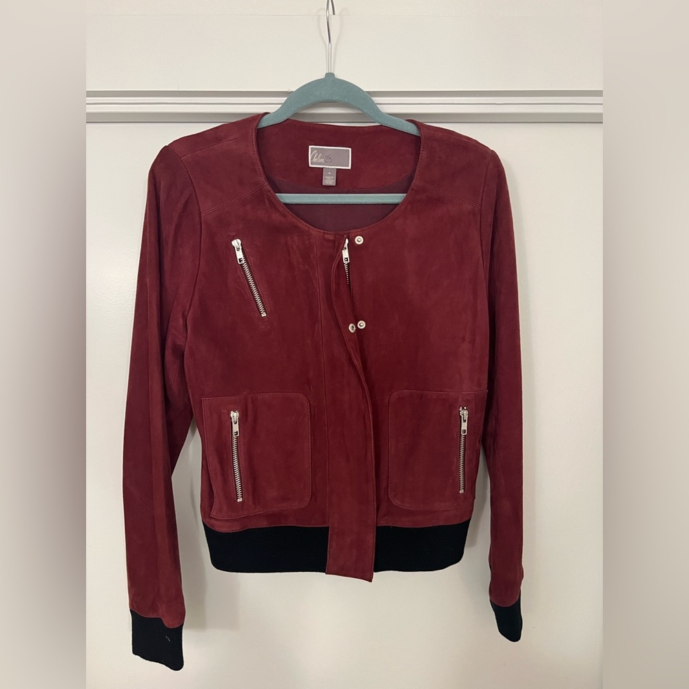 Chelsea 28 Suede Bomber Jacket